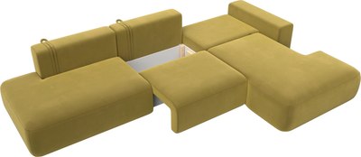 Диван угловой Лига Диванов Лига-036 Модерн Лонг правый / 121421