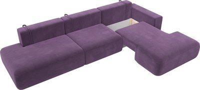 Диван угловой Лига Диванов Лига-036 Модерн Лонг правый / 121423