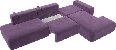 Диван угловой Лига Диванов Лига-036 Модерн Лонг правый / 121423