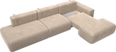 Диван угловой Лига Диванов Лига-036 Модерн Лонг правый / 121424