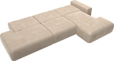 Диван угловой Лига Диванов Лига-036 Модерн Лонг правый / 121424