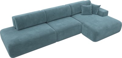 Диван угловой Лига Диванов Лига-036 Модерн Лонг правый / 121425