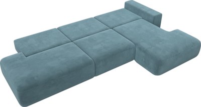 Диван угловой Лига Диванов Лига-036 Модерн Лонг правый / 121425