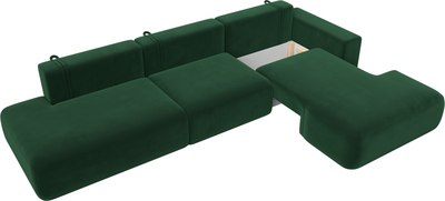 Диван угловой Лига Диванов Лига-036 Модерн Лонг правый / 121427