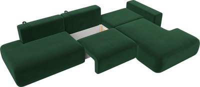 Диван угловой Лига Диванов Лига-036 Модерн Лонг правый / 121427