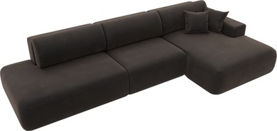 Диван угловой Лига Диванов Лига-036 Модерн Лонг правый / 121428