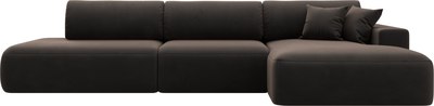 Диван угловой Лига Диванов Лига-036 Модерн Лонг правый / 121428