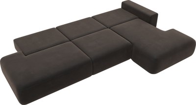 Диван угловой Лига Диванов Лига-036 Модерн Лонг правый / 121428