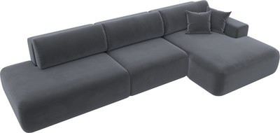 Диван угловой Лига Диванов Лига-036 Модерн Лонг правый / 121429