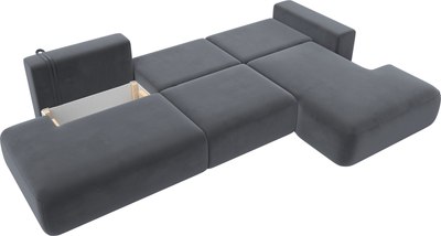 Диван угловой Лига Диванов Лига-036 Модерн Лонг правый / 121429