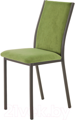 Стул AMC Comfort 2 Г Т2.11 (ткань фисташковый/коричневый) - фото