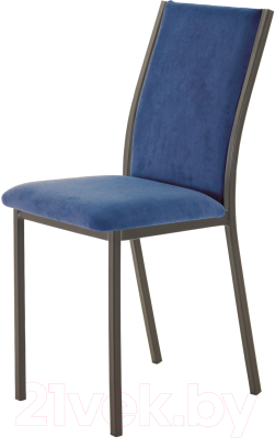 Стул AMC Comfort 2 Г Т2.12 (ткань синий/коричневый) - фото