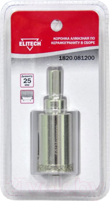 Коронка Elitech 1820.081200 - фото