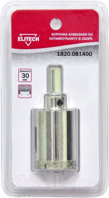 Коронка Elitech 1820.081400 - фото