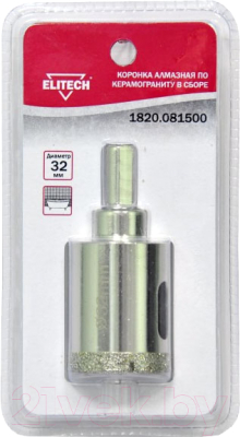 Коронка Elitech 1820.081500 - фото