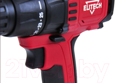 Аккумуляторная дрель-шуруповерт Elitech ДА 18БЛ2 (E2201.011.00)