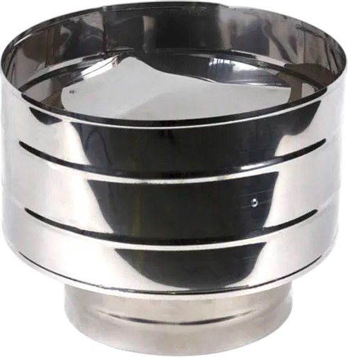 Дефлектор для дымохода Гефест Сталь 200x280 AISI 430/430 0.5мм/0.5мм (К) тип 2 - фото