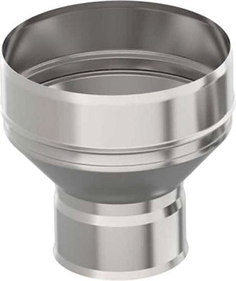 Переходник для дымохода UMKPRO ф 200х198 AISI 439/1.0мм - фото