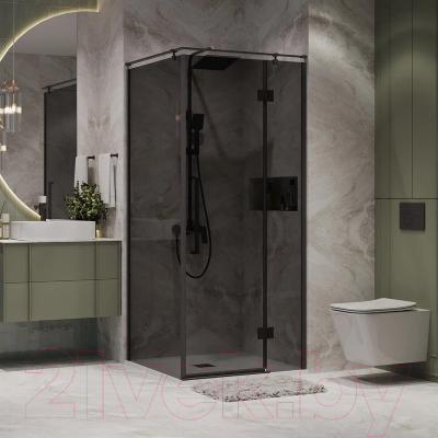 Душевой уголок Niagara NG-2832-34BLACK 100x100x195