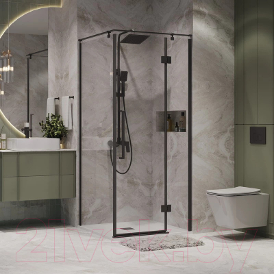 Душевой уголок Niagara NG-6831-34BLACK 90x90x195