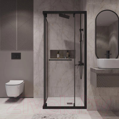 Душевой уголок Niagara NG-6835-34BLACK 100x100x195