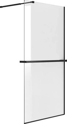 Душевая стенка Niagara NG-670-10ВLACK 100x195 - фото
