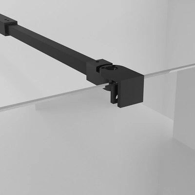 Душевая стенка Niagara NG-670-10ВLACK 100x195