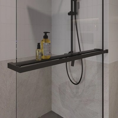 Душевая стенка Niagara NG-670-10ВLACK 100x195