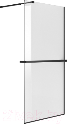 Душевая стенка Niagara NG-670-90ВLACK 90x195 - фото