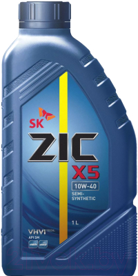 Моторное масло ZIC X5 10W40 / 132622 - фото