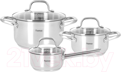 Набор кастрюль Fissman Flory 5836 - фото