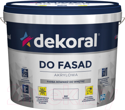 Краска Dekoral Do Fasad Акриловая - фото