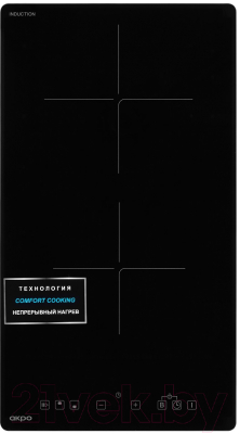 Индукционная варочная панель Akpo PIA 3092012CC BL - фото