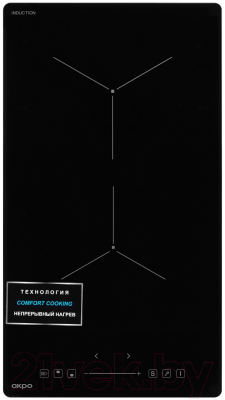 Индукционная варочная панель Akpo PIA 3092014CC BL - фото