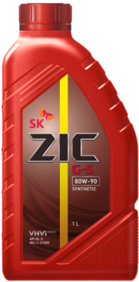 Трансмиссионное масло ZIC G-5 80W90 / 132633 - фото