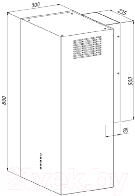 Вытяжка коробчатая Akpo Terra Eco 40 WK-4