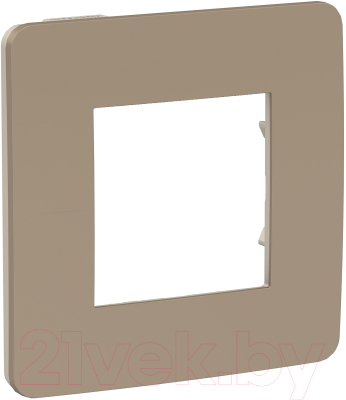Рамка для выключателей и розеток Schneider Electric Unica NU280227 - фото
