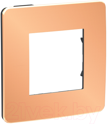 Рамка для выключателей и розеток Schneider Electric Unica NU280258 - фото