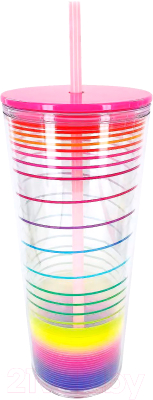 Многоразовый стакан Miniso Rainbow 3.0 / 1981 - фото