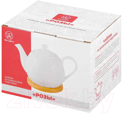 Заварочный чайник Elan Gallery Розы / 540833 