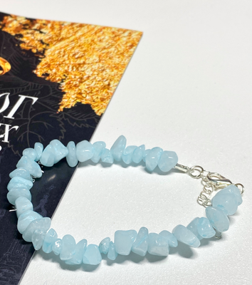 Браслет Wolves Аквамарин 3002