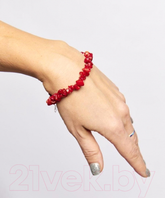 Браслет Wolves Коралл 3010
