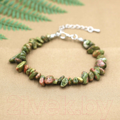 Браслет Wolves Унакит 3025