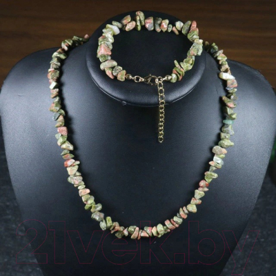 Браслет Wolves Унакит 3025