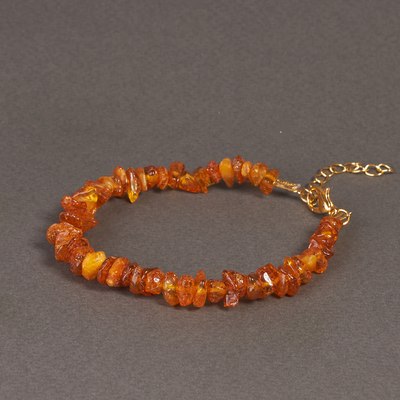 Браслет Wolves Янтарь 3028 - фото