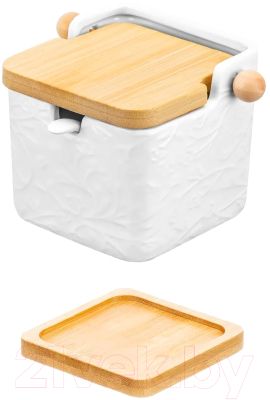 Емкость для хранения Elan Gallery Веточки-цветочки / 950247