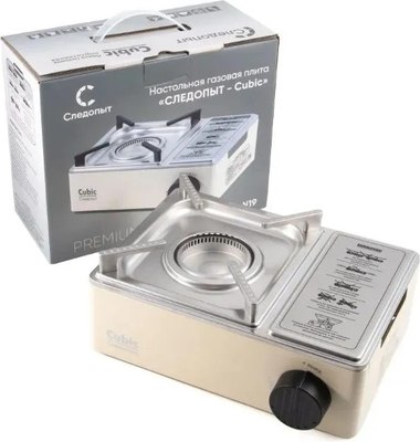 Плита туристическая Следопыт Premium Cubic / PF-GST-N19 