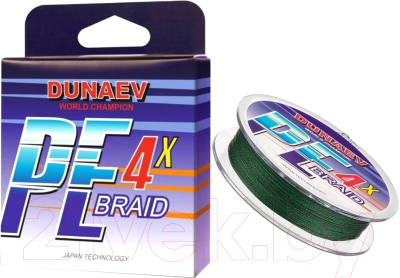 Леска плетеная Dunaev Braid PE X8 DVF100 - фото