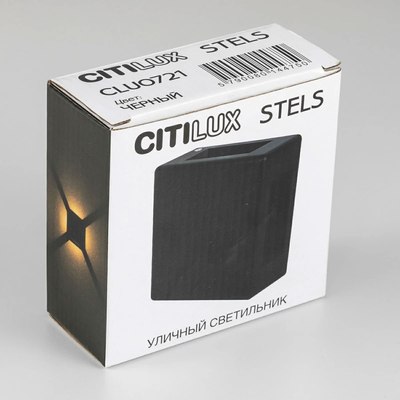 Бра уличное Citilux Stels CLU0721