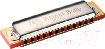 Губная гармошка Hohner Marine Band 364/24 G / M364087 - фото